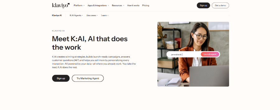 Klaviyo AI (AI Email Marketing & Ecommerce)