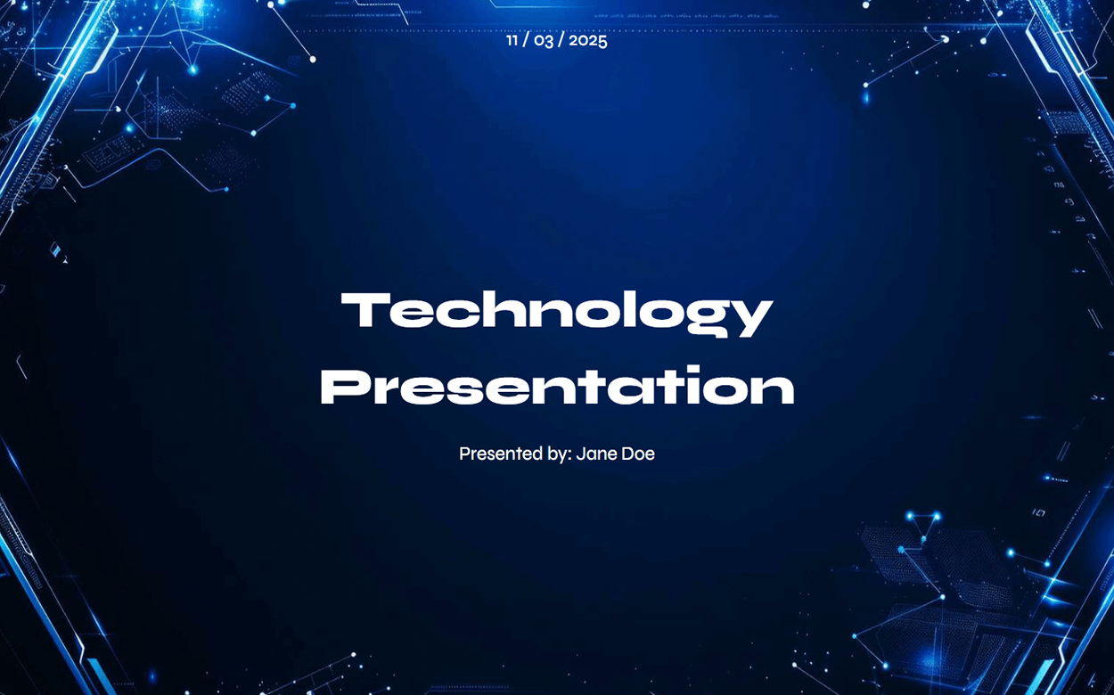 Technology Presentation