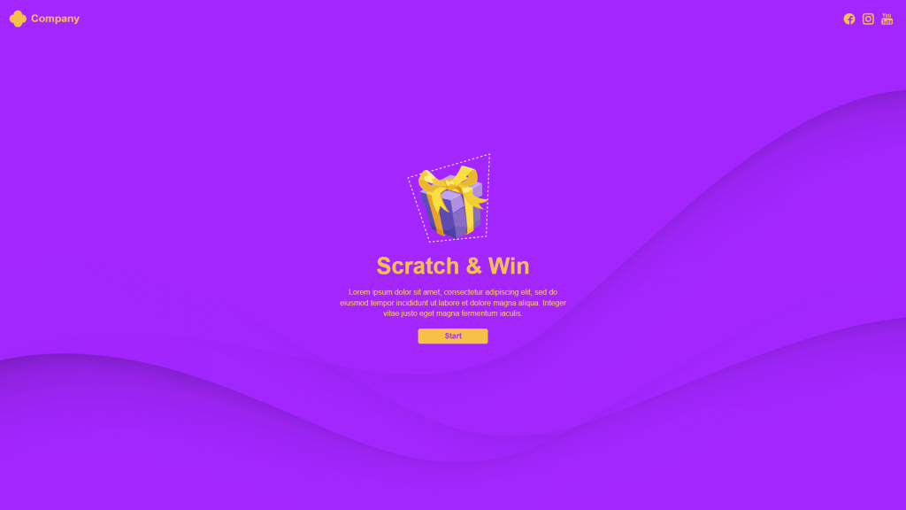 Instant Scratch & Win Game
