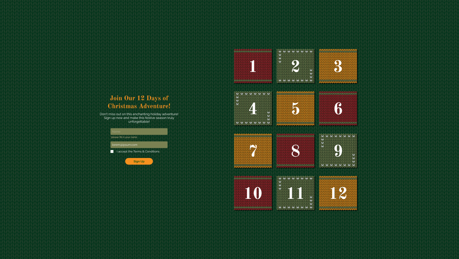 Multi-Game Advent Calendar